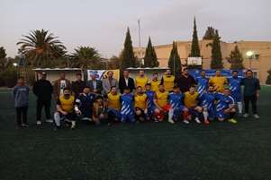 برگزاری مسابقه فوتبال با حضور تیم دانشکده تغذیه و علوم غذایی و تیم شرکت رامک